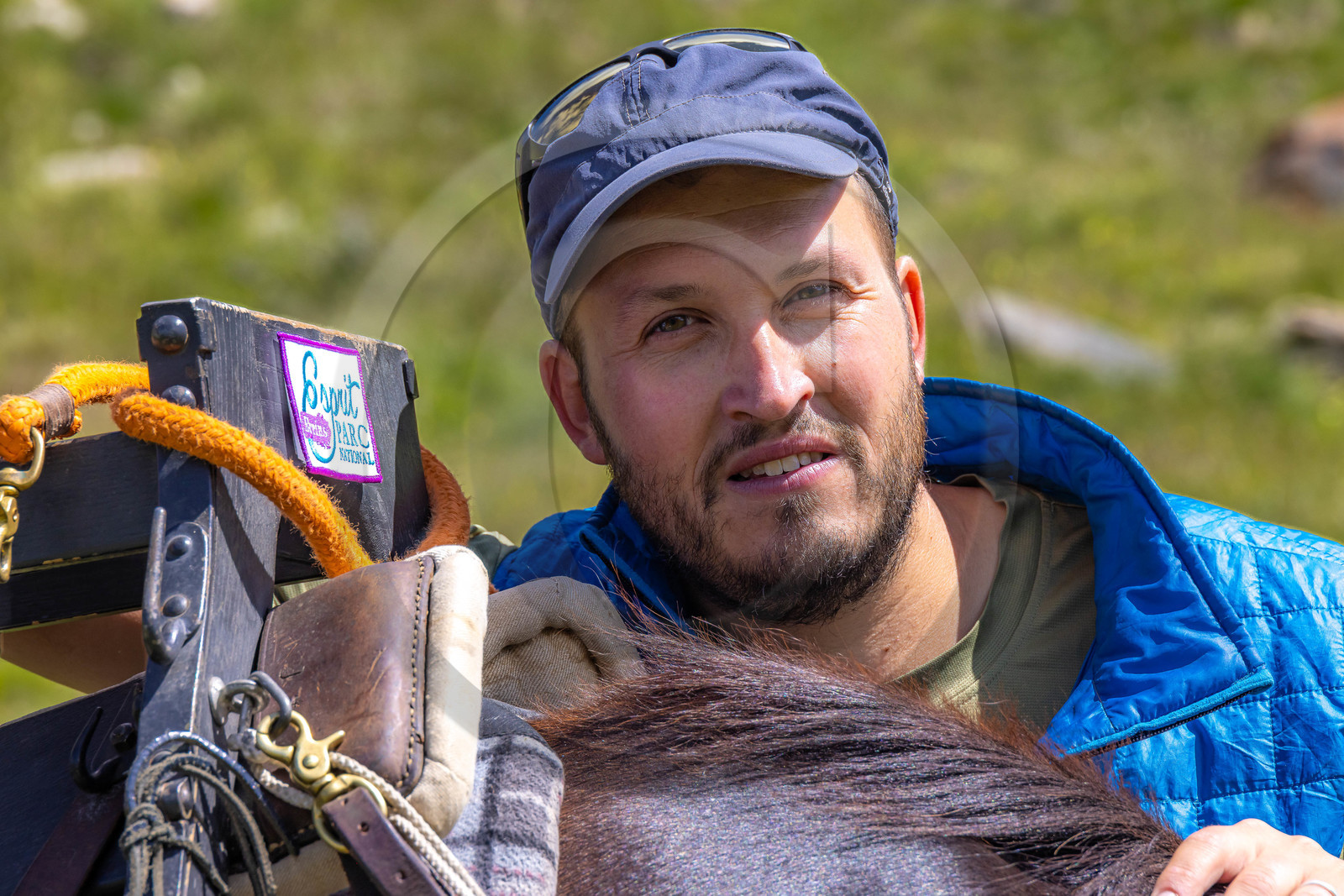 Florian Ehmke, accompagnateur en moyenne montagne et muletier