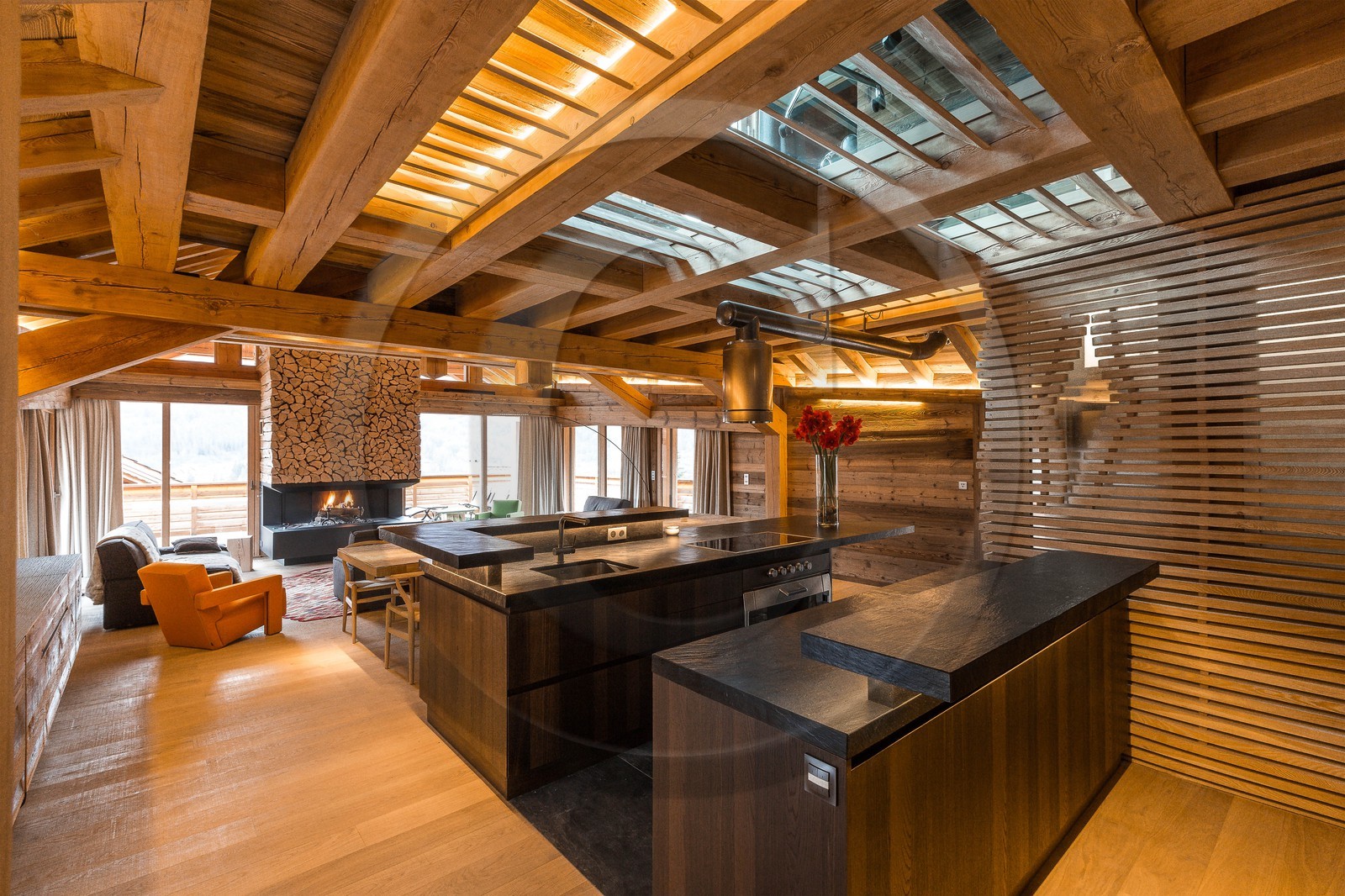 Serre-Chevalier,  Chalet Montagnole, Remi Mouilleron architecte d'intérieur