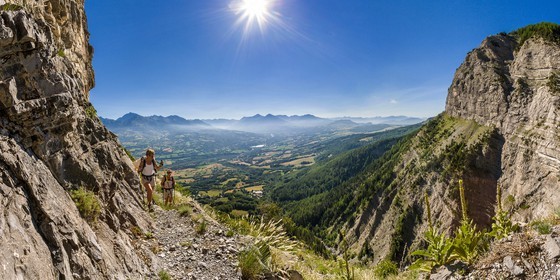 Vallée du Champsaur,  La Fare-en-Champsaur, randonnée de Moute
