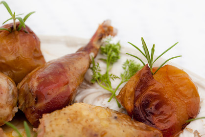 Pintade aux petites pommes Ariane d'hiver