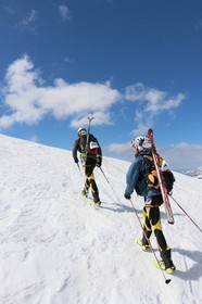 Ski Ecrins 2014, 1ère traversée des Écrins, course de ski alpinisme