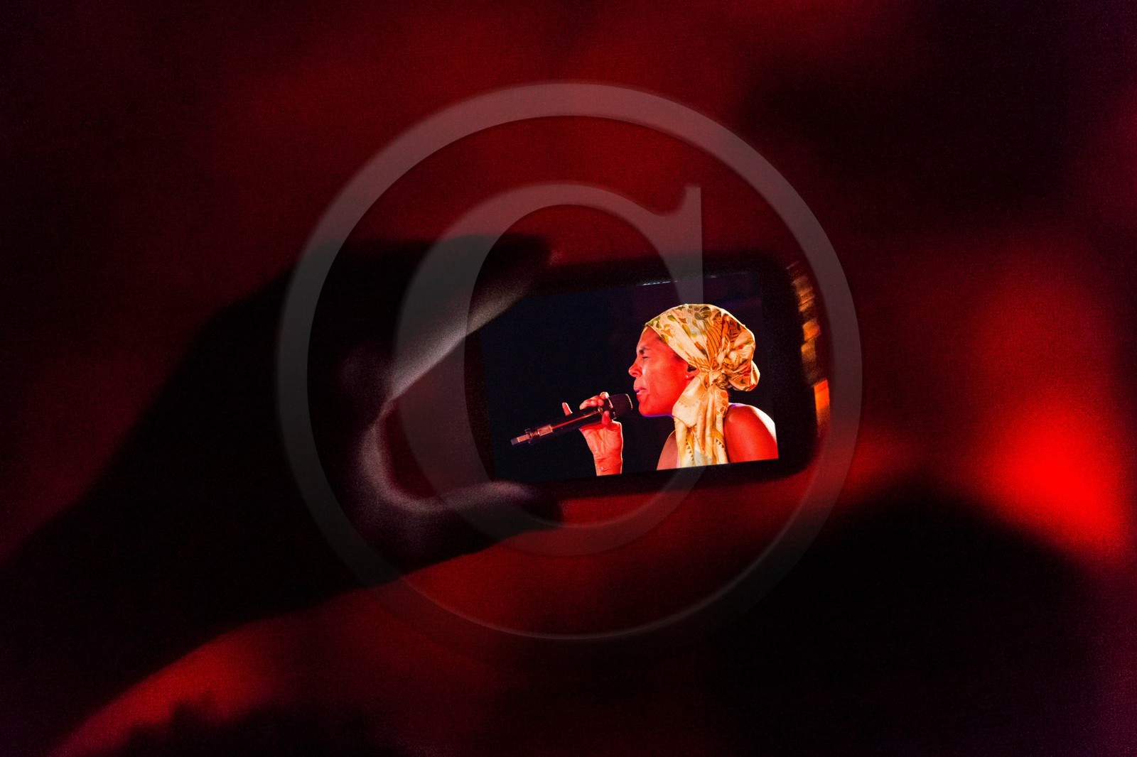 Barcelonnette, Festival des enfants du Jazz 2012, concert de Ayo