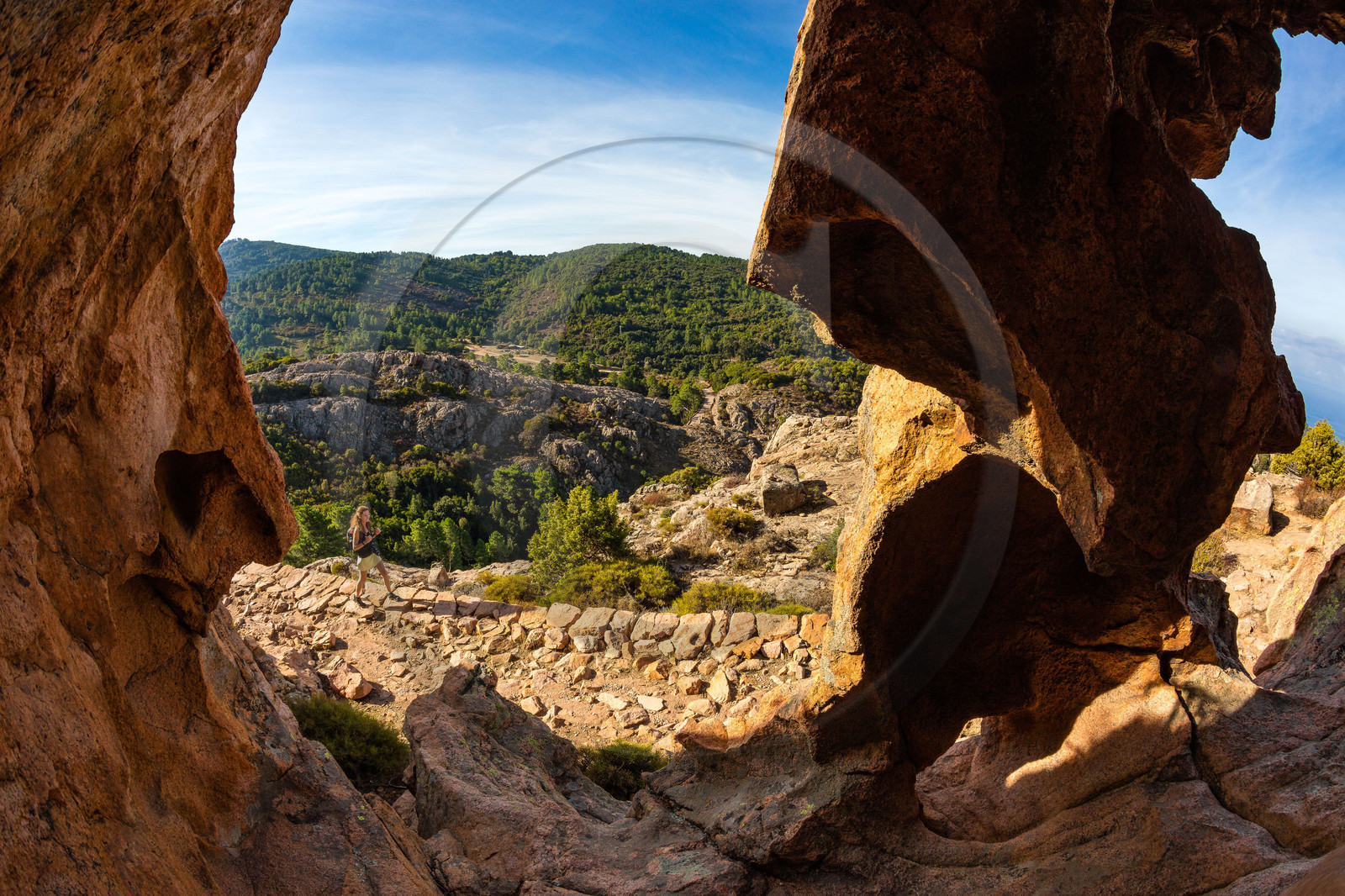 Randonnée pédestre dans les Calanche de Piana