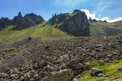 Montgenèvre, Le Chenaillet, ophiolites