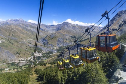 La Meije, La Grave, téléphérique des vallons de la Meije