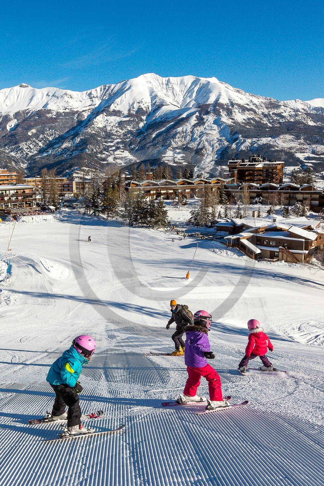 Praloup, ski de piste enfants