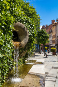 Gap, fontaines de la rue Carnot
