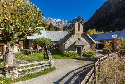Vallée du Béranger village de Valjouffrey, hameau de Valsenestre