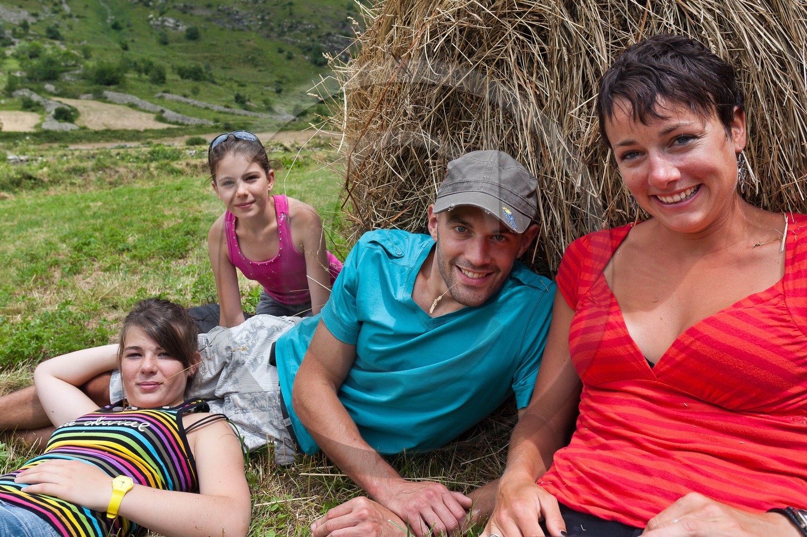 Randonnée famille montagne