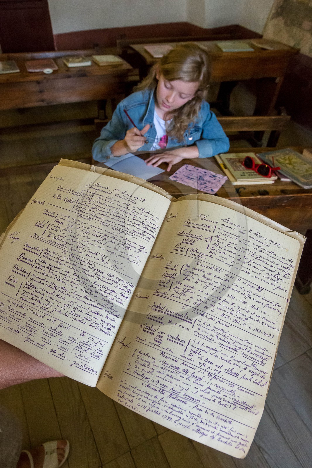 Le musée de l'école et l'instruction publique en montagne du village de Pontis