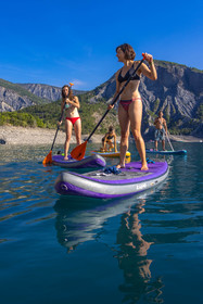 Yoga sur paddle, Serre-Ponçon Aloha