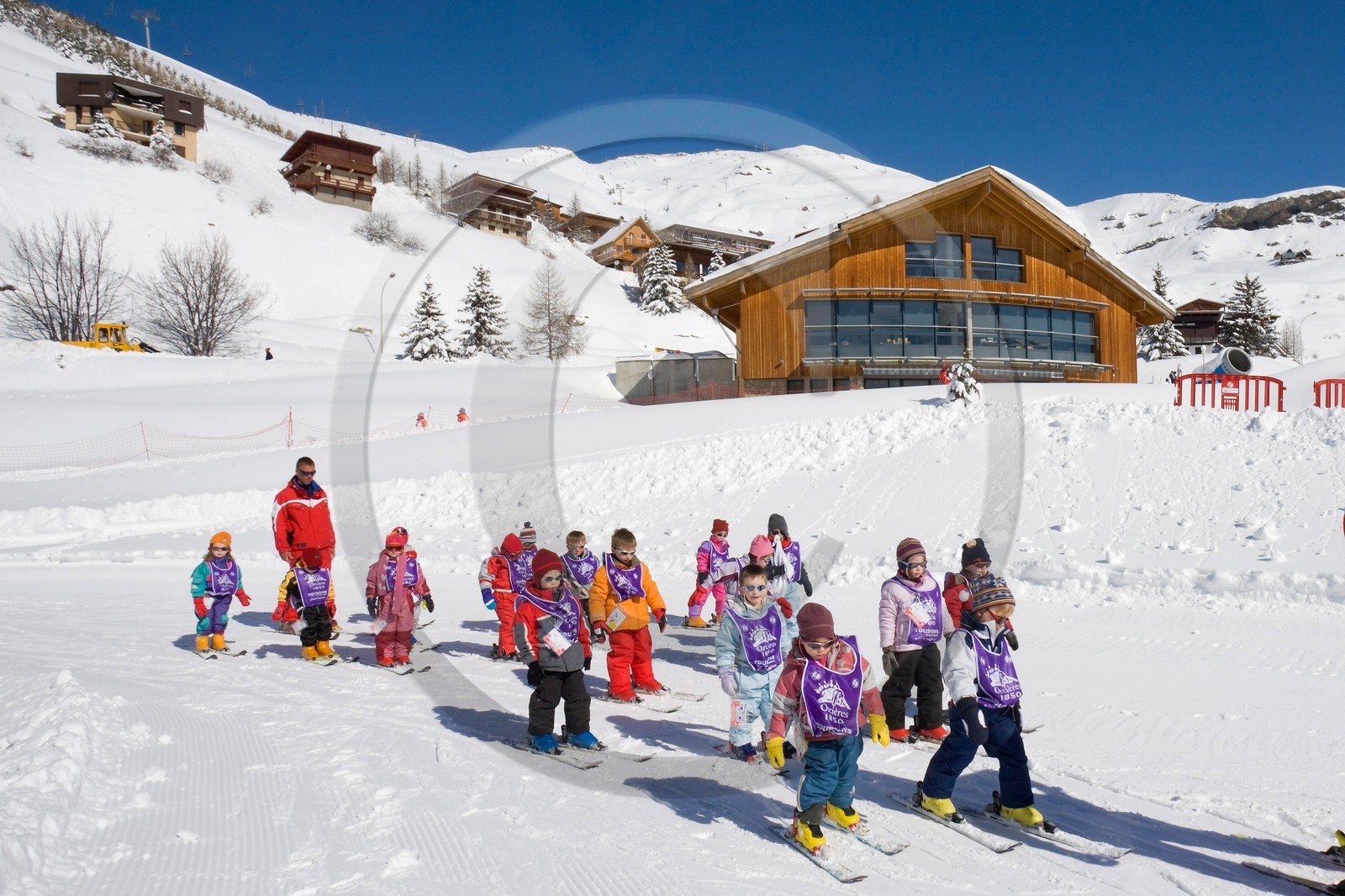 Station de ski d'Orcières 1850, Petite Ourse, Jardin des neiges
