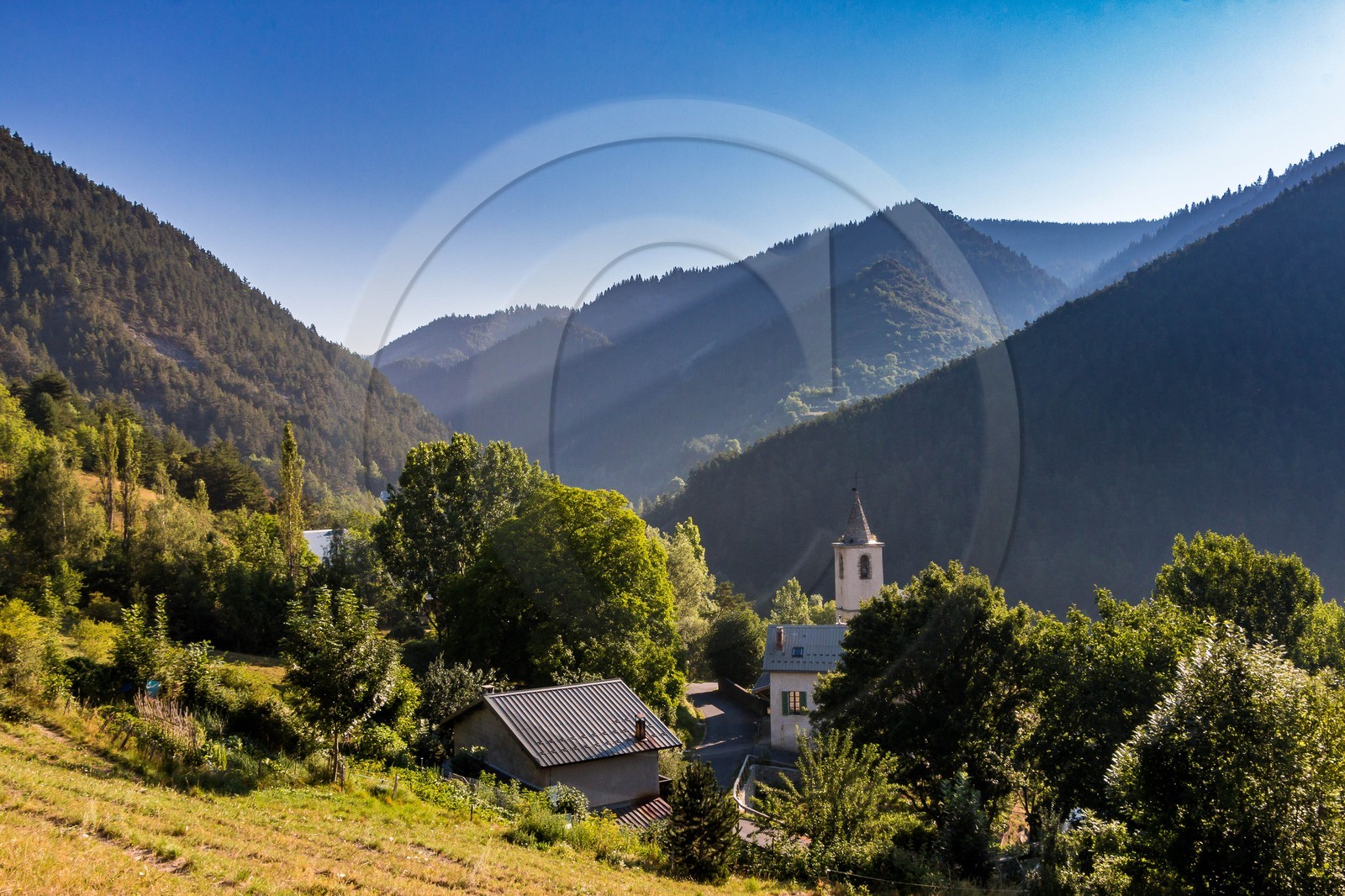 Les Monges, village d'Auzet