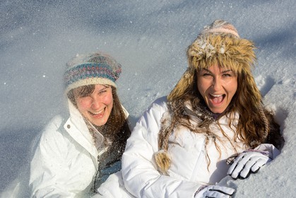 vallée de l'Ubaye, randonnée en raquettes à neige