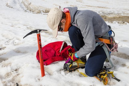 Découverte des glaciers avec Christophe Dureau, guide de haute montagne