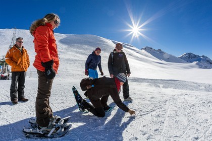 Serre-Chevalier, Snow drawings, une œuvre de l'artiste Sonja Hinrichsen