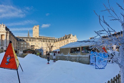 Une véritable station de sports d’hiver éphémère, un Noël extraordinaire à Dijon