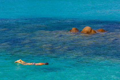 Porto-Vecchio, snorkeling à Palombaggia