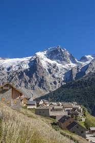 La Meije, La Grave, hameau le Chazelet
