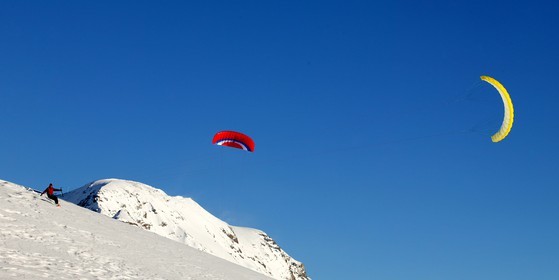 Snowkite