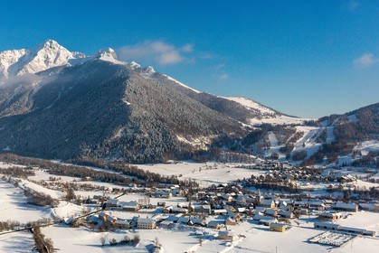 Vallée du Champsaur, station village d'Ancelle