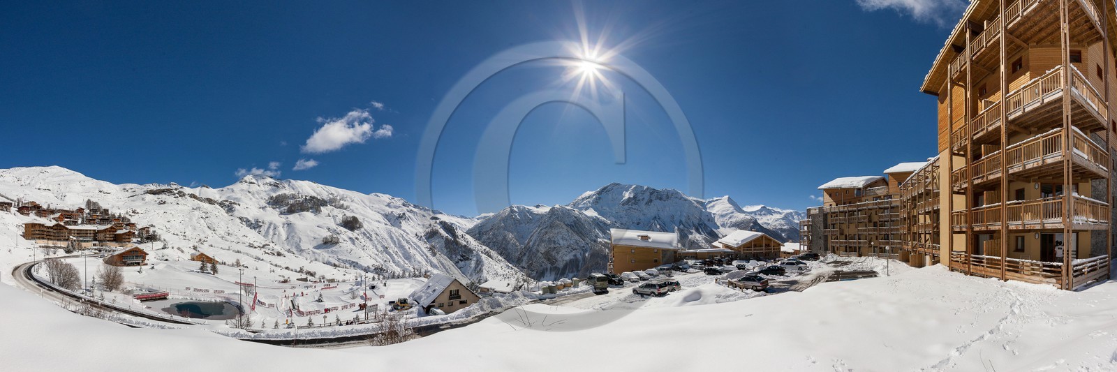 Station de ski d'Orcières 1850