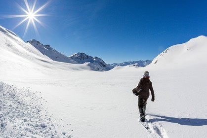 Serre-Chevalier, Snow drawings, une œuvre de l'artiste Sonja Hinrichsen