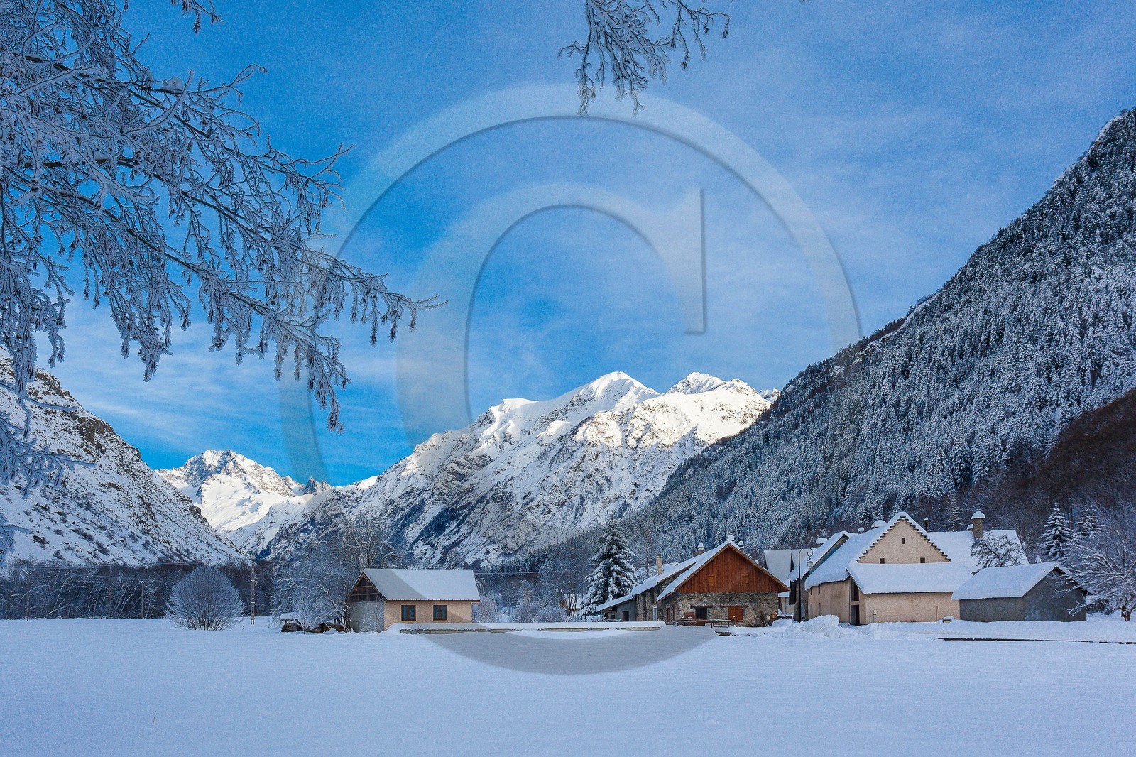 Vallée du Valgaudemar, Hameau Les Andrieux