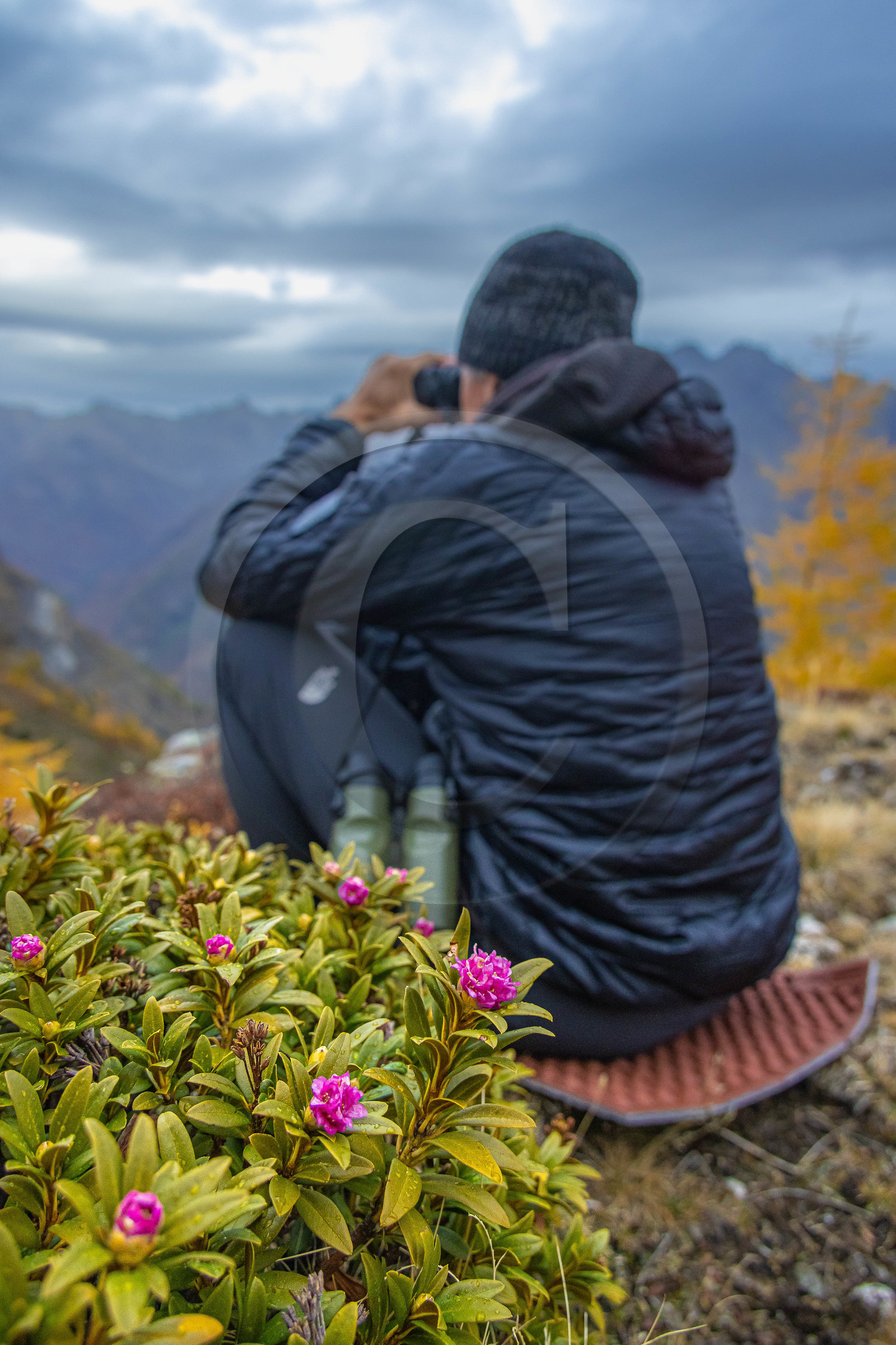 Marc Corail, garde-moniteur du Parc national des Ecrins