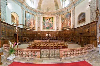 Briançon, cité Vauban,  Église paroissiale Notre-Dame-et-Saint-Nicolas (ancienne collégiale Notre-Dame)
