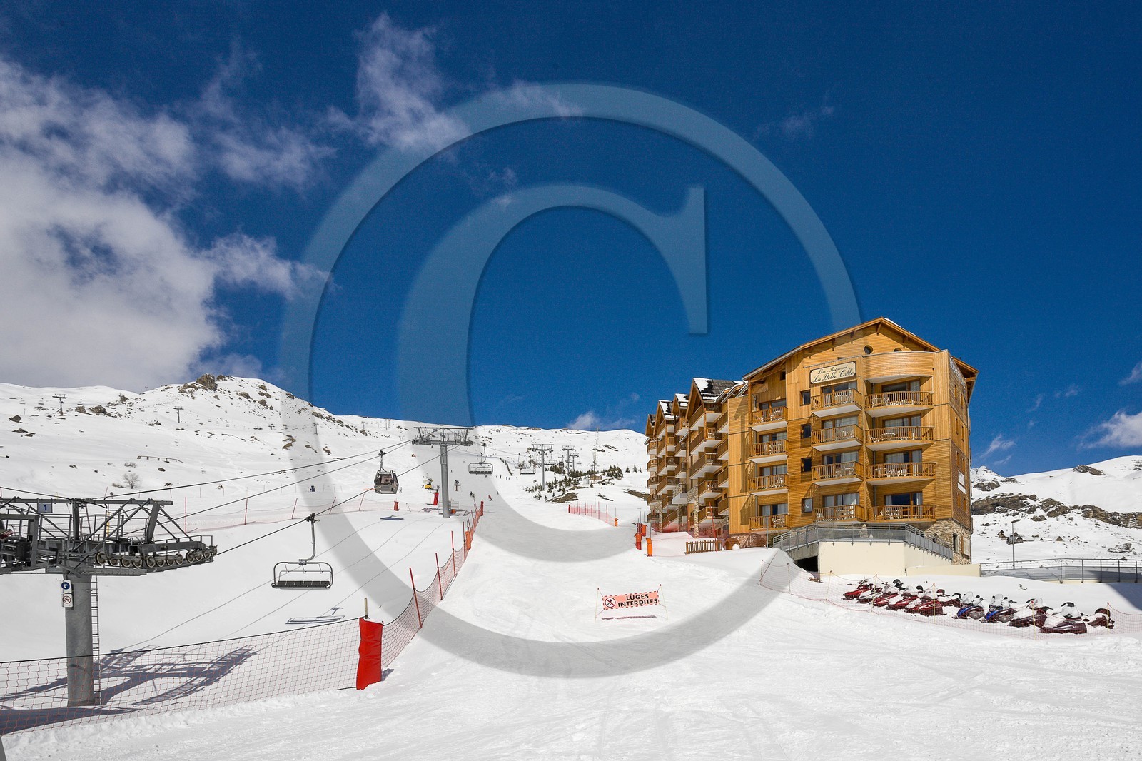 Station de ski d'Orcières 1850