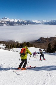 vallée du Champsaur, station de ski de Laye-en-Champsaur