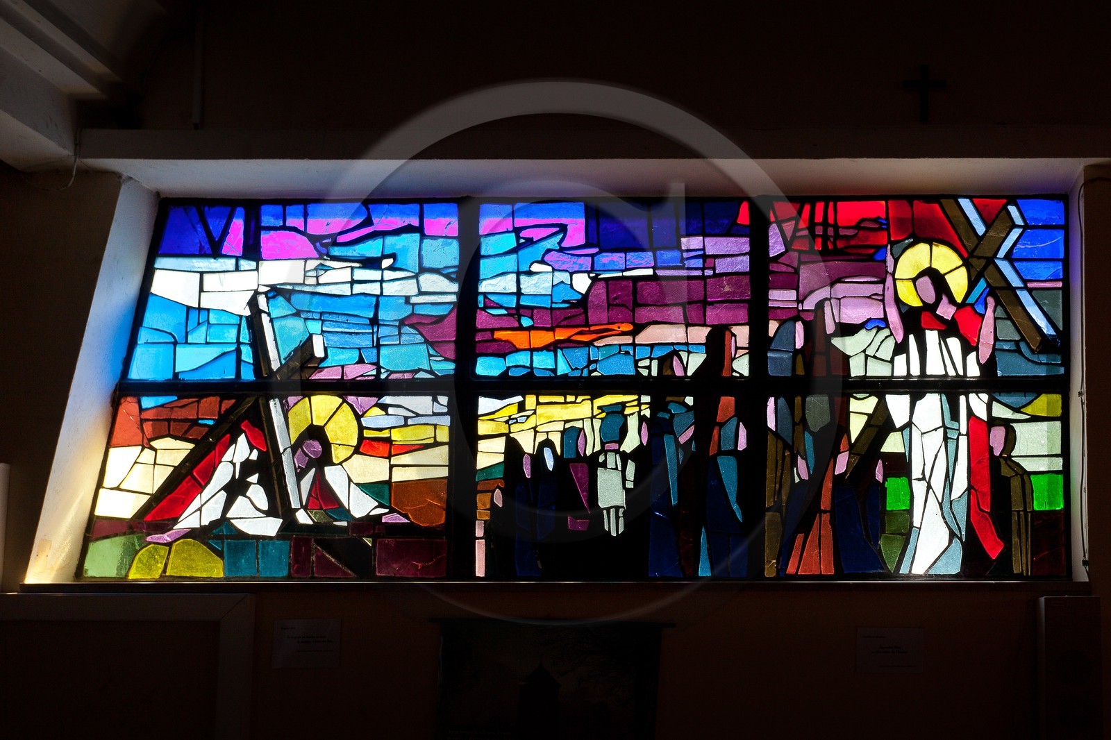 Vitraux de l'église de Savines-le-Lac