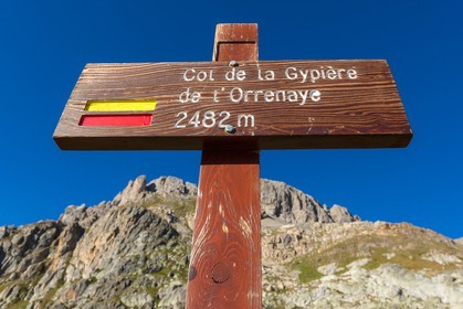 Col de la Gypière de l'Orenaye (2482m)