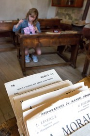 Le musée de l'école et l'instruction publique en montagne du village de Pontis