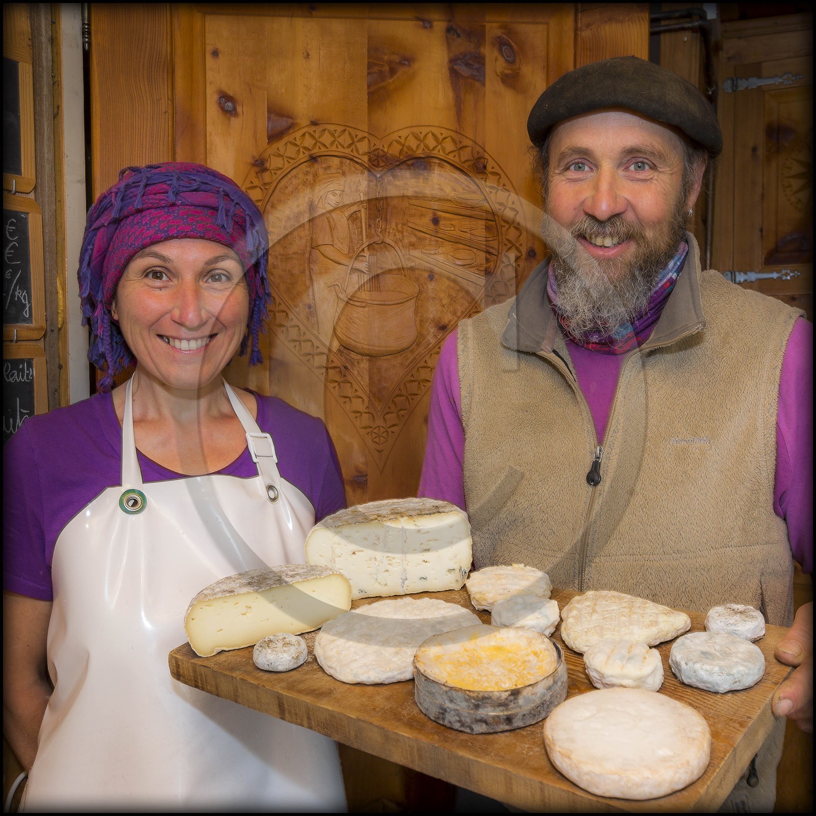Ferme de Coste Joffre, Marie-Ange Eyraud et Axel Quéméré