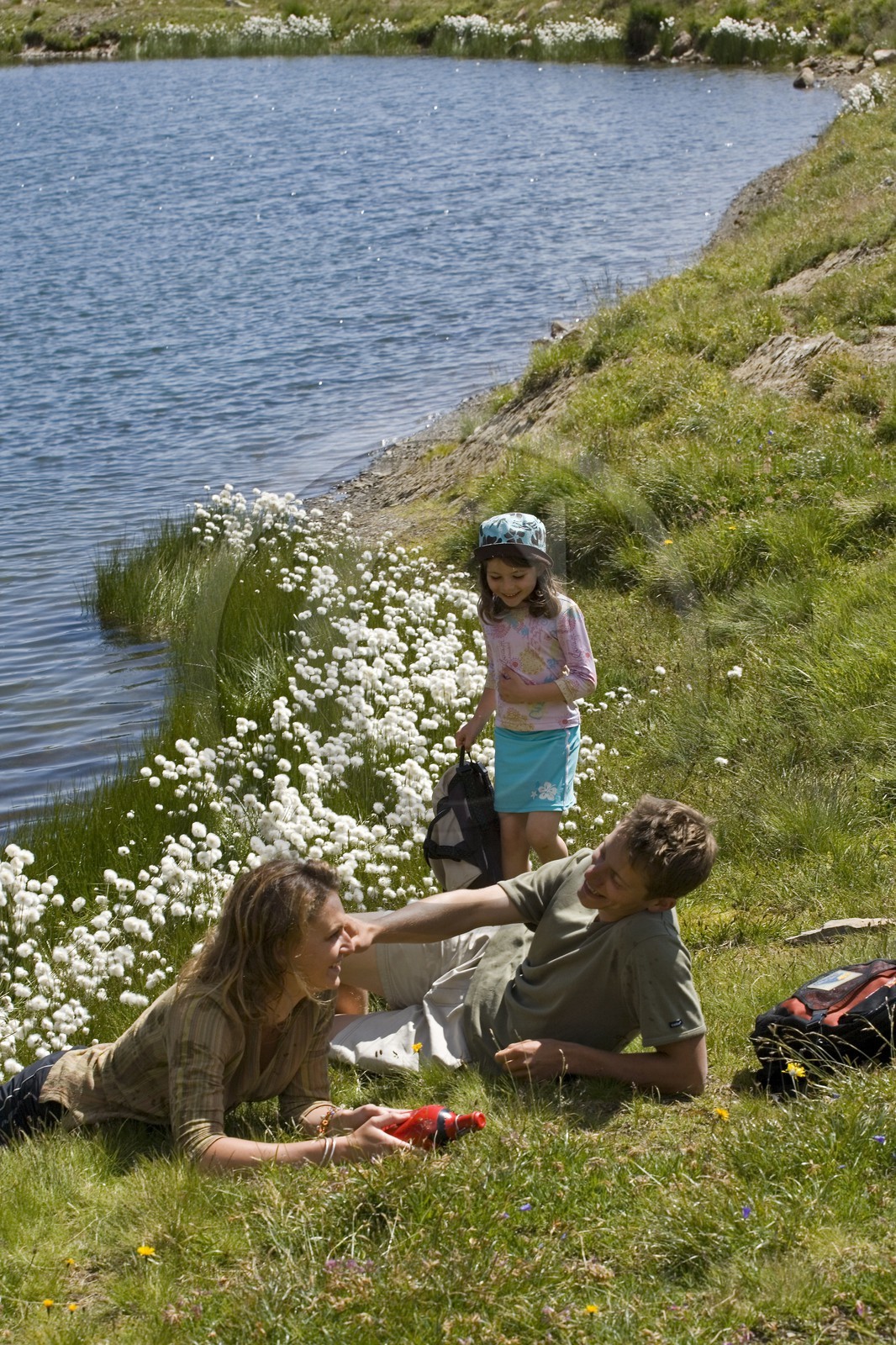 Orcières 1850, randonnée famille