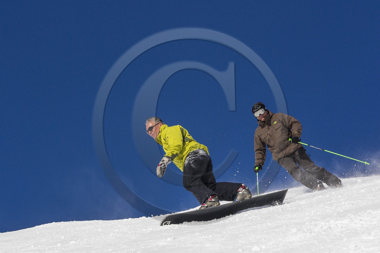 Station de ski d'Orcières 1850, ski et snowboard sur pistes