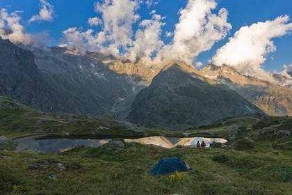 Bivouac au lac du Lauzon