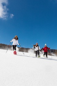 vallée de l'Ubaye, randonnée en raquettes à neige