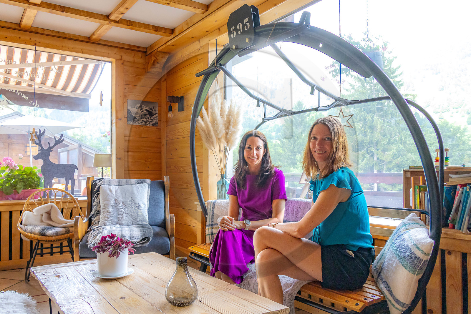 Hôtel Christiania, Nelly Mermoud et Angeline Mermoud