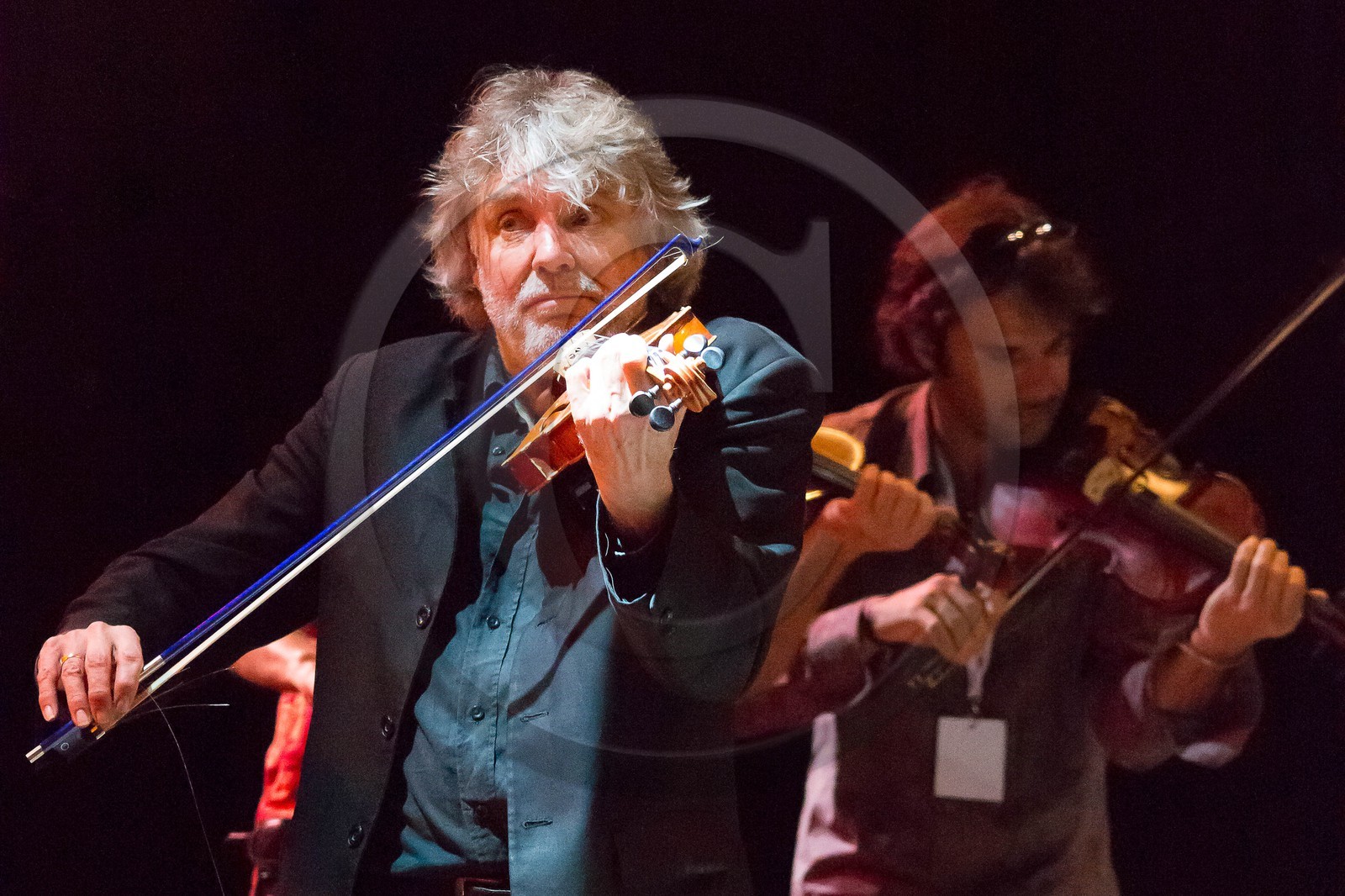 Concert de Didier Lockwood et Draille Quartet sur la scène du Festival 2012 Trad'in Live à Embrun
