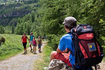 Randonnée famille montagne