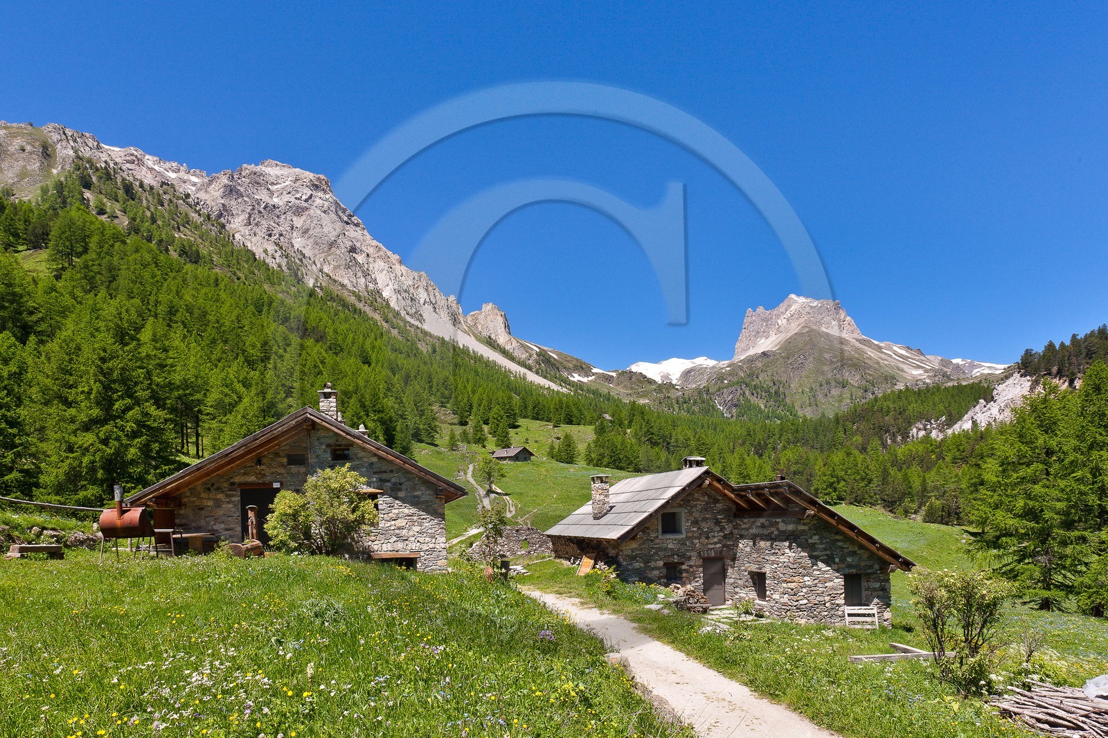 Les Granges de la Vallée Etroite, (Valle Stretta en italien)