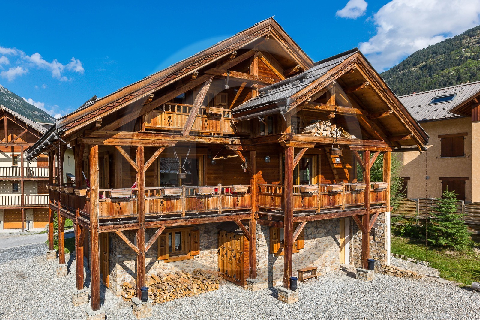 Briançon, charpente Robin Faure-Vincent