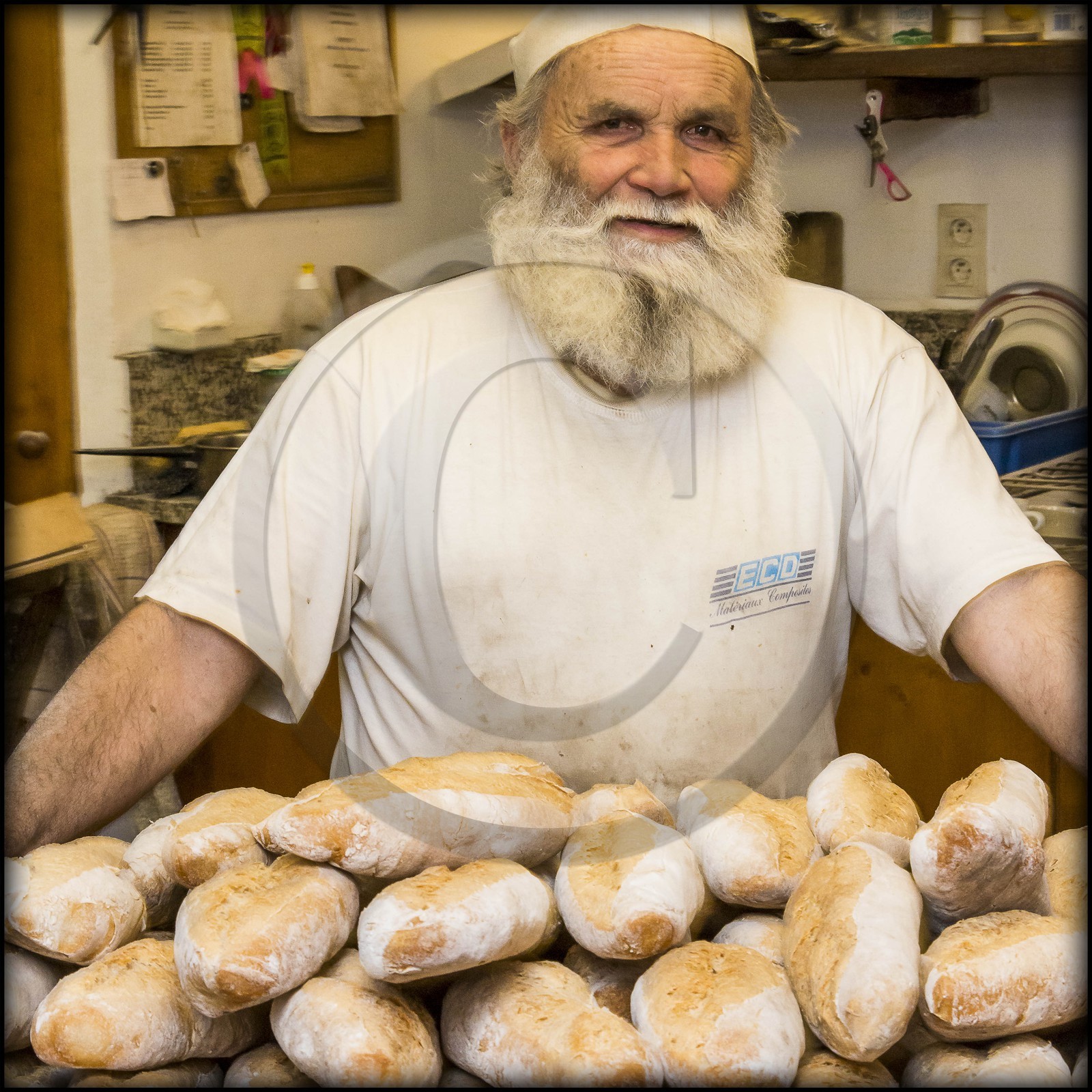 Roure, four communal, Eugène Porta, boulanger