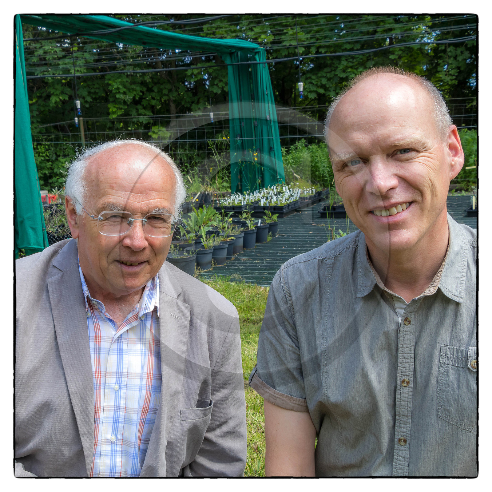 Conservatoire botanique national alpin,  Claude Boutron et Bertrand Liénard
