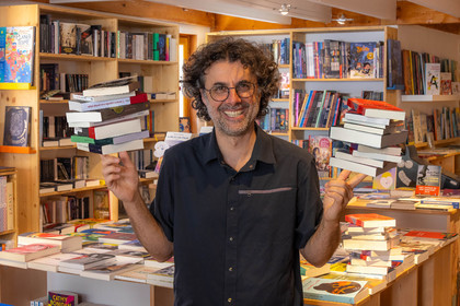Briançon, Librairie Voyage au bout des Livres, Malory Bondon