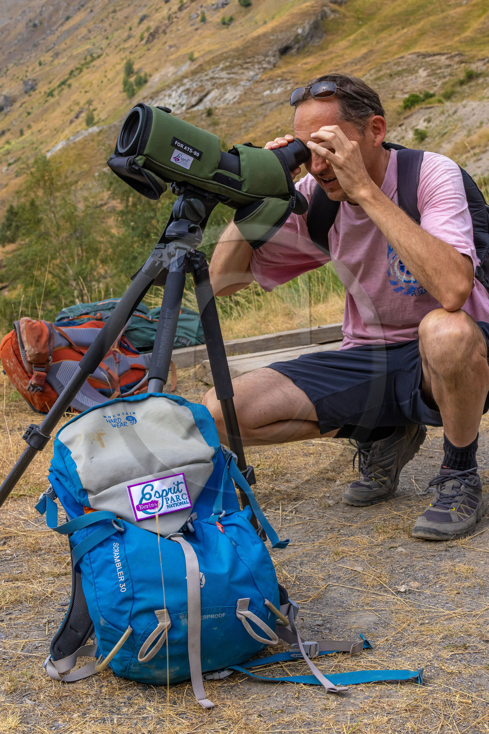 Fabrice Morin, accompagnateur en moyenne montagne