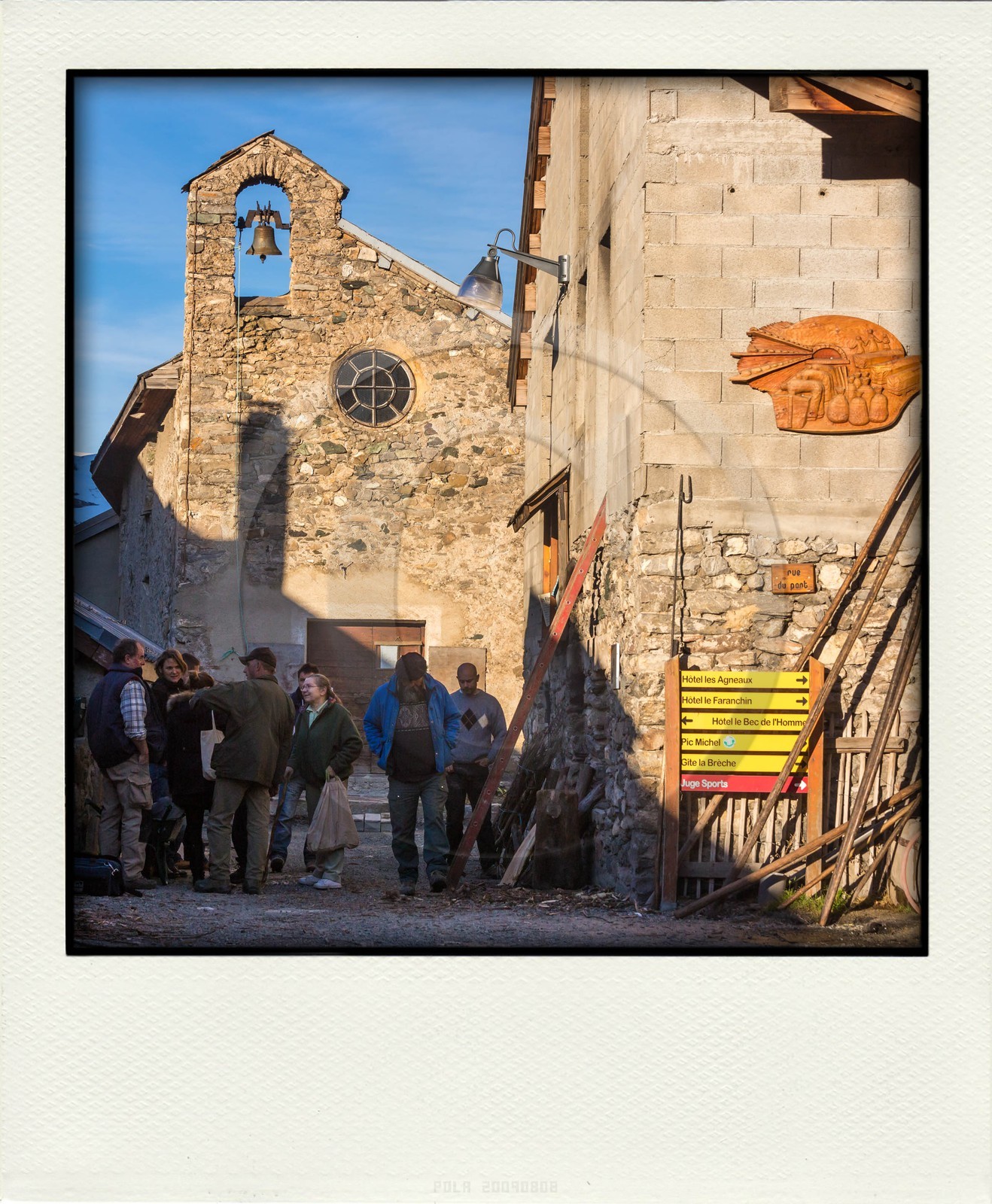 Village de Villar-d'Arène, fête du pain bouilli ou pain noir